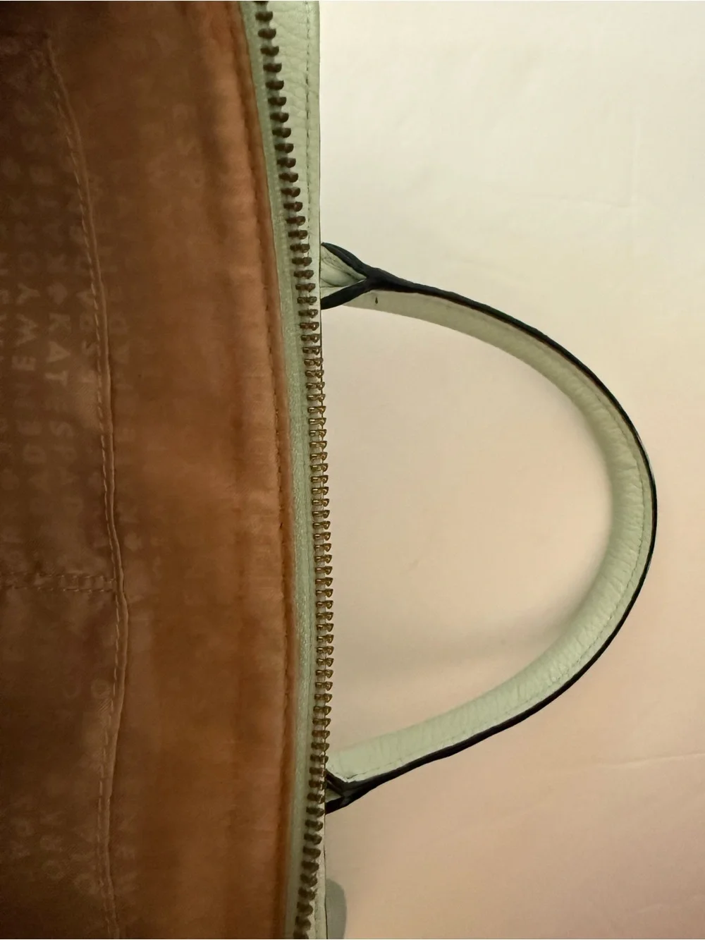 kate spade Mint Green Pebble Leather Satchel